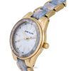 Anne Klein Two Tone Stainless Steel Mother Of Pearl Dial Quartz 3212LBGB Womens watch