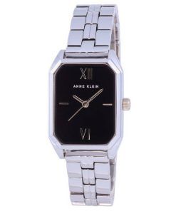 Anne Klein Stainless Steel Black Dial Quartz 3775BKSV Womens Watch