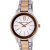 Anne Klein Two Tone Stainless Steel White Dial Quartz 3877SVRT Womens Watch