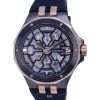 Edox Delfin Mecano Divers Skeleton Dial Automatic 85303357GRNRN 85303 357GR NRN 200M Mens Watch