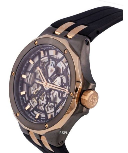 Edox Delfin Mecano Divers Skeleton Dial Automatic 85303357GRNRN 85303 357GR NRN 200M Mens Watch