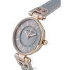 Anne Klein Leather Taupe Dial Quartz 9442RGTP Womens Watch