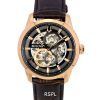 Bulova Classic Sutton Black Skeleton Dial Automatic 97A169 Men's Watch