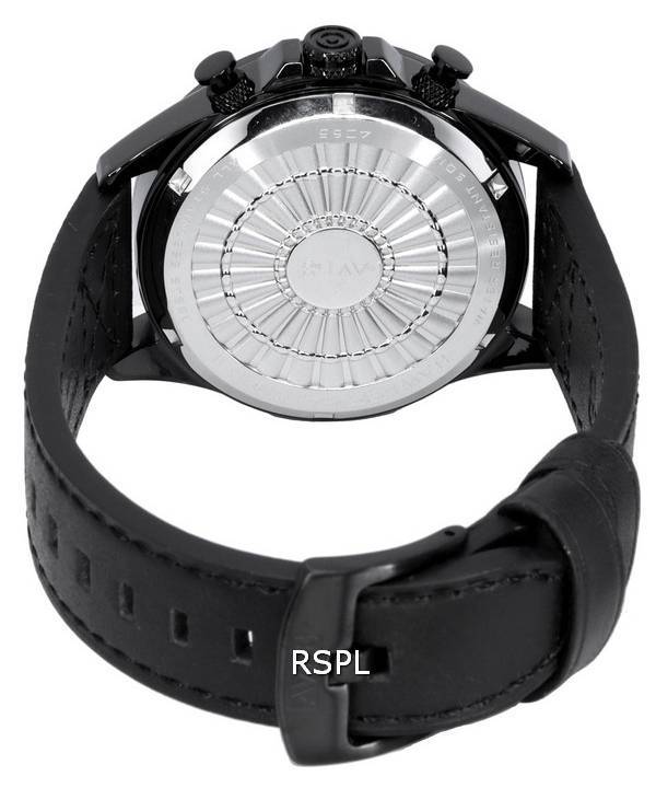 AVI-8 Hawker Harrier II Metador Chronograph Skeleton Black Dial Quartz AV-4065-05 Mens Watch