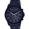 Armani Exchange Chronograph Stainless Steel Black Dial Quartz AX1722 Mens Watch