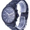 Armani Exchange Chronograph Stainless Steel Black Dial Quartz AX1722 Mens Watch