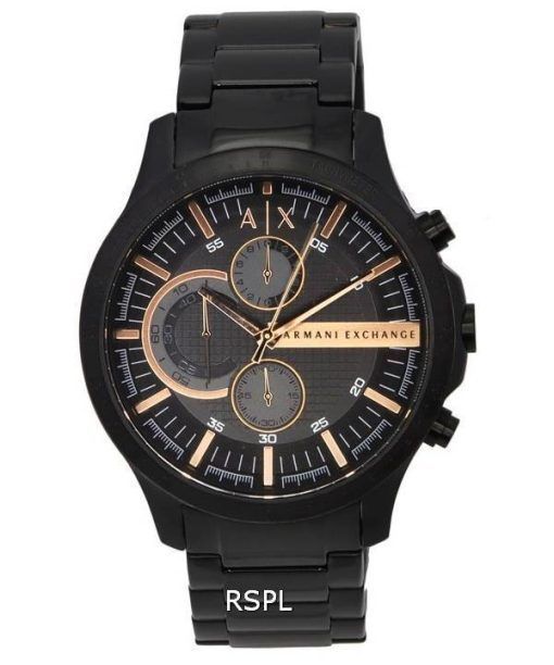 Armani Exchange Hampton Chronograph Black Dial Quartz AX2429 Men's Watch