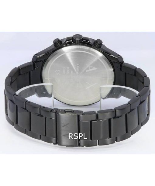 Armani Exchange Hampton Chronograph Black Dial Quartz AX2429 Men's Watch
