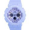 Casio Baby-G Analog Digital Resin Multicolor Dial Quartz BA-130WP-2A BA-130WP-2 100M Womens Watch