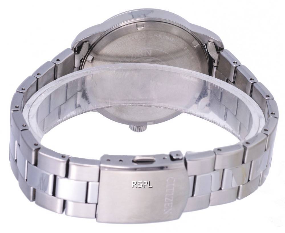 Citizen Classic Stainless Steel Black Dial Eco-Drive BM8550-81E 100M Mens Watch