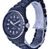 Fossil FB-01 Analog Ceramic Black Dial Quartz CE1108 100M Womens Watch