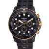 Fossil FB-01 Chronograph Black Ceramic Quartz CE5024 100M Mens Watch