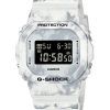 Casio G-Shock Digital Resin White Dial Quartz DW-5600GC-7 DW5600GC-7 200M Mens Watch