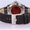 Diesel MS9 Skeleton Leather Strap Black Dial Automatic DZ1966 Mens Watch