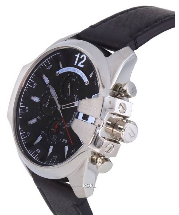 Diesel Baby Chief Chronograph Black Dial Quartz DZ4592 100M Mens Watch