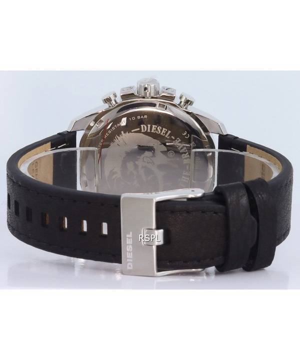 Diesel Baby Chief Chronograph Black Dial Quartz DZ4592 100M Mens Watch