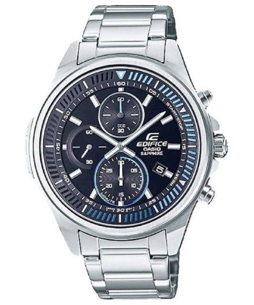 Casio Edifice Chronograph Analog Stainless Steel Quartz EFR-S572D-1A EFRS572D-1 100M Mens Watch