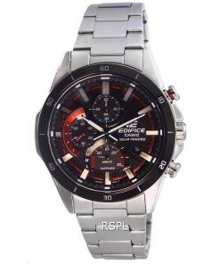 Casio Edifice Chronograph Analog Solar Powered EFS-S610DB-1AV EFSS610DB-1 100M Mens Watch