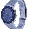 Casio Edifice Bluetooth Tachymeter Analog Solar EQB-1100XDB-2A EQB1100XDB-2 100M Mens Watch