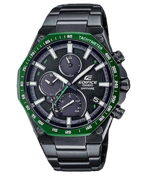 Casio Edifice Bluetooth Analog Stainless Steel Solar EQB-1100XDC-1A EQB1100XDC-1 100M Mens Watch