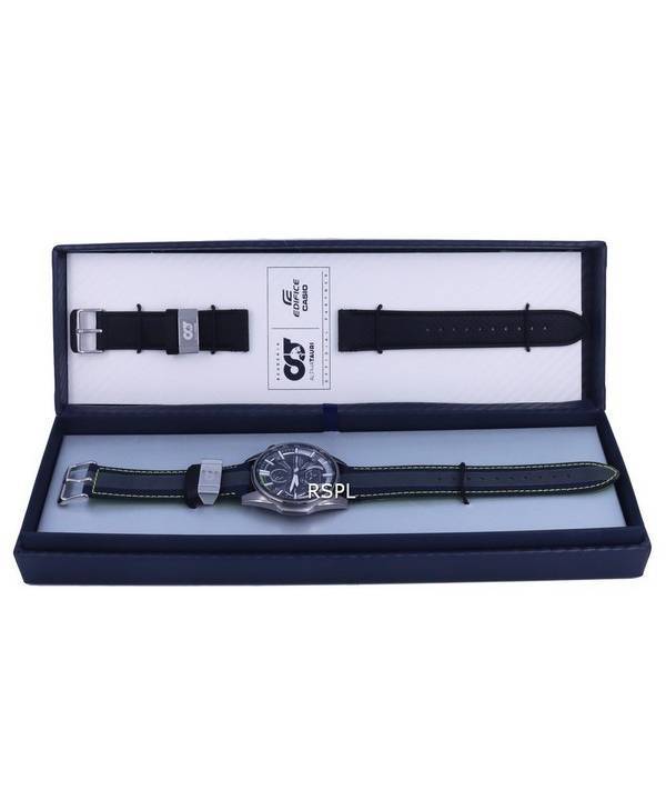Casio Edifice Scuderia Alphatauri Limited Edition Analog Solar EQB-1200AT-1A EQB1200AT-1A 100M Mens Watch