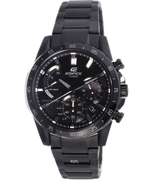 Casio Edifice Chronograph Solar Powered EQS-930MDC-1A EQS930MDC-1 100M Mens Watch