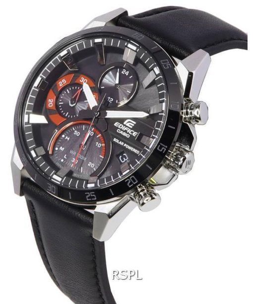 Casio Edifice Smartphone Link Chronograph Black Dial Solar Powered EQS-940BL-1A EQS940BL-1 100M Men's Watch