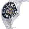 Thomas Earnshaw Simpson Caspian Black Skeleton Dial Automatic ES-8240-22 Mens Watch