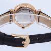 Fossil Carlie Mini Leather Black Mother Of Pearl Dial Quartz ES4700 Womens Watch