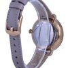 Fossil Jacqueline Leather Grey Mother Of Pearl Dial Solar ES5091 Womens Watch