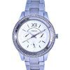 Fossil Stella Sport Tachymeter Crystal Accents Silver Dial Quartz ES5108 Womens Watch