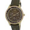 Fossil Stella Sport Tachymeter Crystal Accents Green Dial Quartz ES5124 Womens Watch