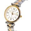 Fossil Carlie Two Tone Stainless Steel Silver Dial Quartz ES5201 Women's Watch