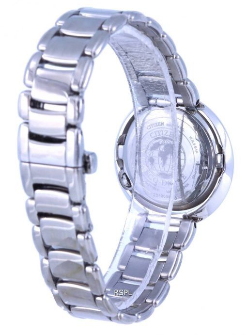 Citizen Diamond Accents Stainless Steel Silver Dial Eco-Drive EX1120-53X.G Womens Watch