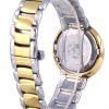 Citizen Diamond Accents Two Tone Stainless Steel Silver Dial Eco-Drive EX1124-52D.G Womens Watch