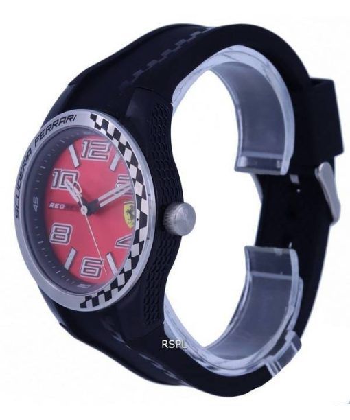 Ferrari Scuderia Redrev-T Silicon Red Dial Quartz F0830335.G Mens Watch