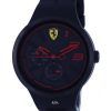 Ferrari Scuderia Analog Silicon Black Dial Quartz F0830394.G Mens Watch