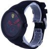 Ferrari Scuderia Analog Silicon Black Dial Quartz F0830394.G Mens Watch