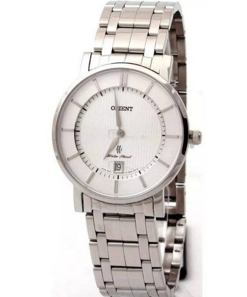 Orient Classic Stainless Steel White Dial Quartz FGW01006W0 Men's Watch