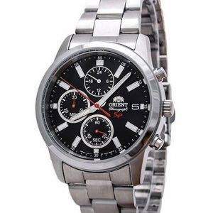 Orient SP Chronograph Black Dial Quartz FKU00002B0 Men's Watch