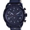 Fossil Bronson Chronograph Leather Black Dial Quartz FS5874 Mens Watch