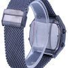 Fossil Retro Digital Chronograph Smoke Stainless Steel Mesh Quartz FS5888 Mens Watch