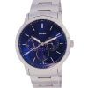 Fossil Neutra Minimalist Moon Phase Blue Dial Quartz FS5907 Mens Watch