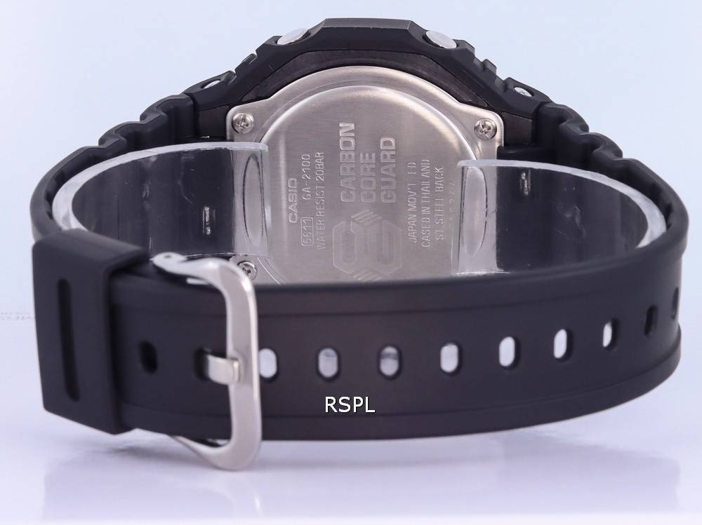 Casio G-Shock Neon Accent Analog Digital Quartz Divers GA-2100-1A3 GA2100-1A3 200M Mens Watch