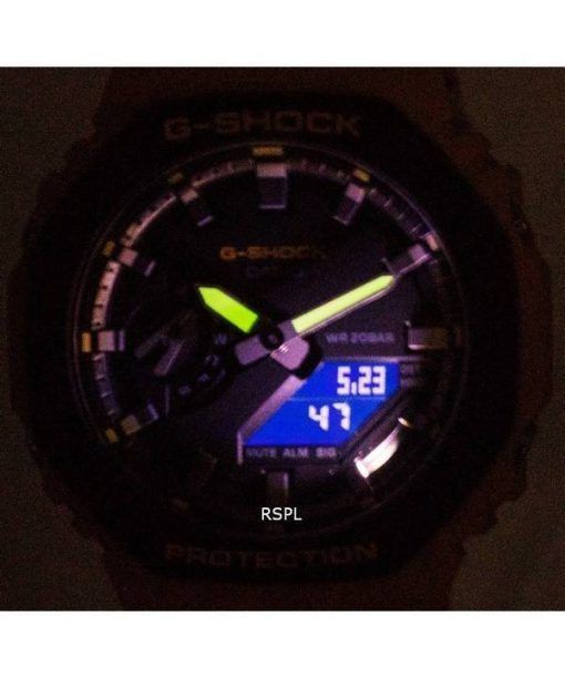 Casio G-Shock Divers Analog Digital Quartz GA-2110SU-9A GA2110SU-9 200M Mens Watch