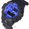 Casio G-Shock Paisley Blue Analog Digital Dial Quartz GA-700BP-1A GA700BP-1 200M Mens Watch