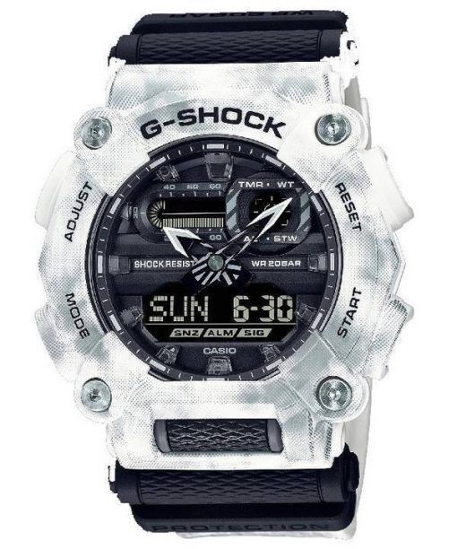 Casio G-Shock Frozen Forest Analog Digital Quartz GA-900GC-7A GA900GC-7 200M Mens Watch