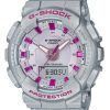 Casio G-Shock Analog Digital Grey Dial Quartz GMA-S130NP-8A GMAS130NP-8 200M Womens Watch