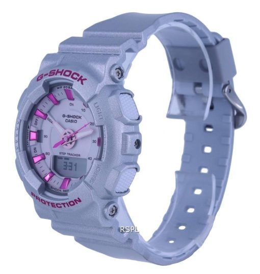 Casio G-Shock Analog Digital Grey Dial Quartz GMA-S130NP-8A GMAS130NP-8 200M Womens Watch