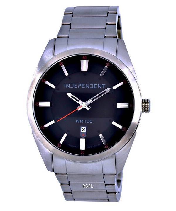 Independent Stainless Steel Grey Dial Quartz IB5-314-51 100M Mens watch